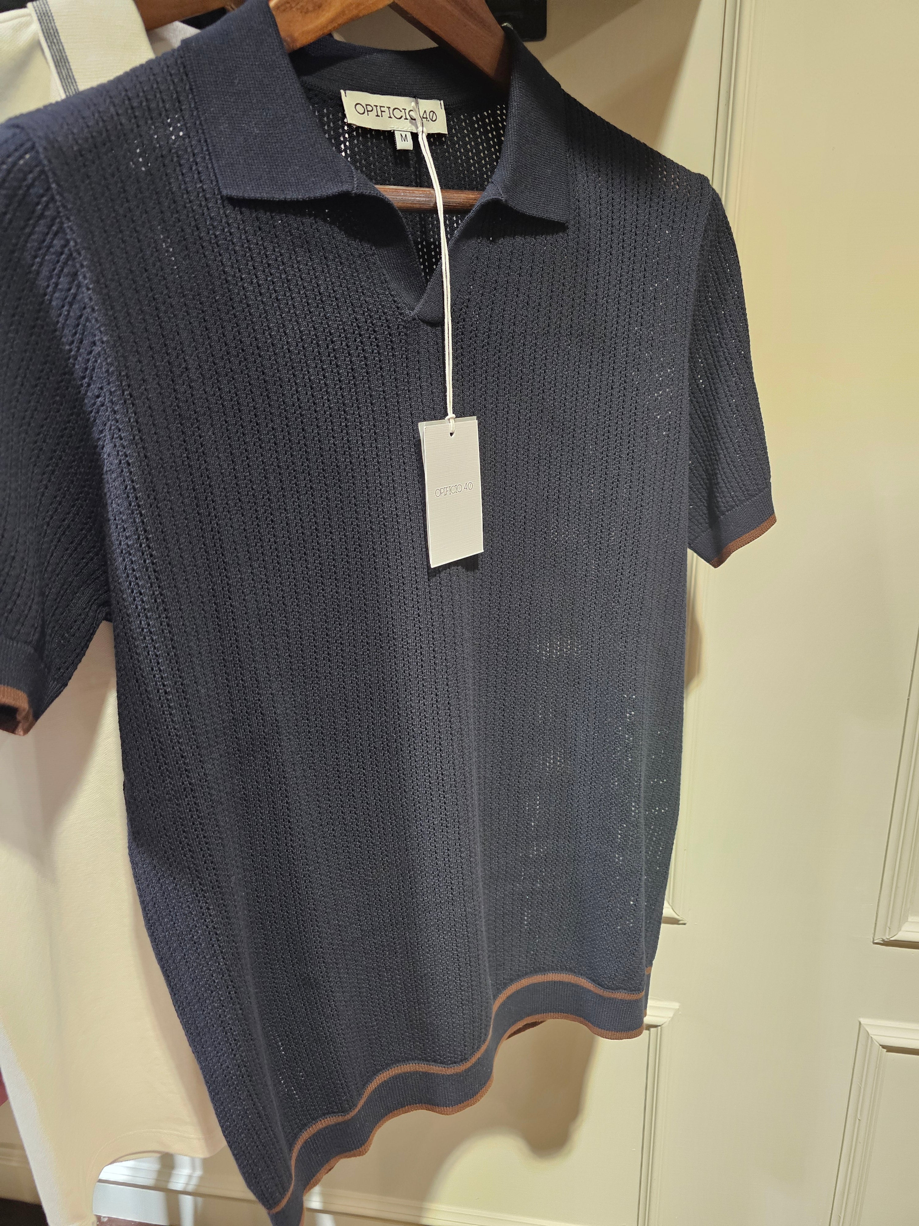 POLO DERBY PUNTO LINKS COTONE CRÊPE