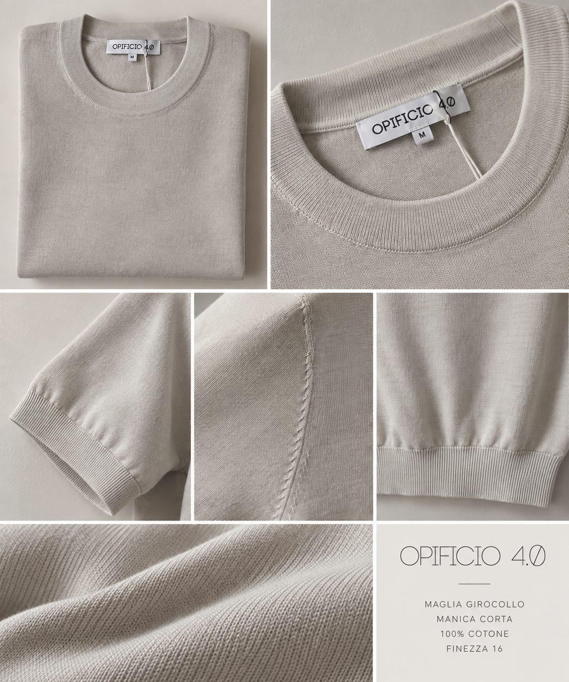 Maglia girocollo Opificio 4.0