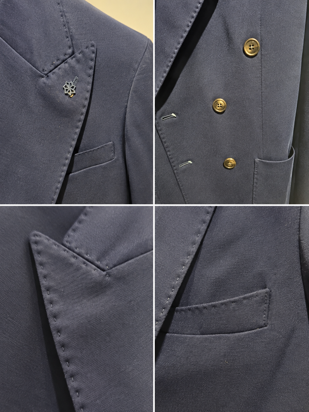 Giacca Doppiopetto Blue