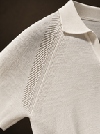 Polo Malagrida in lino e cotone