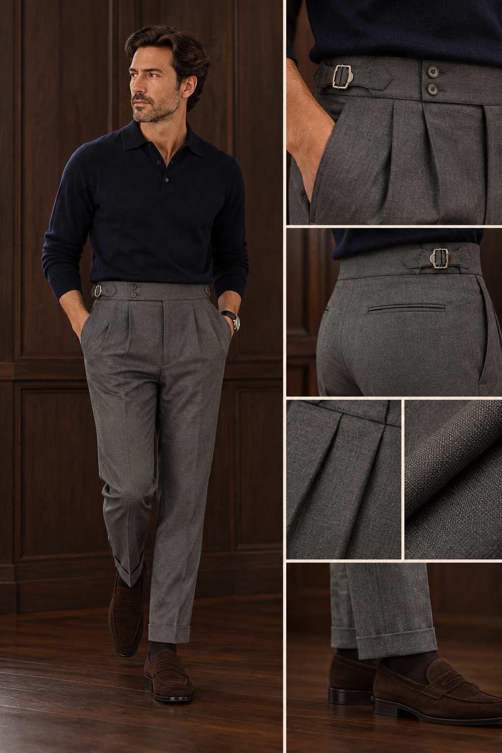 Pantalone Sartoriale Doppia Pince autunno/inverno 26/27