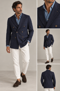 Giacca Doppiopetto Blue