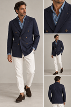 Giacca Doppiopetto Blue