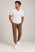 Pantalone Capri in Raso di Cotone