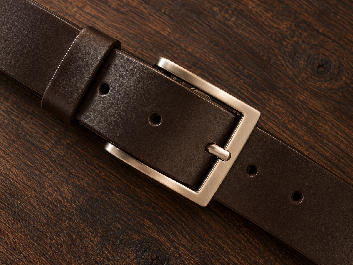 Cintura in pelle 4cm