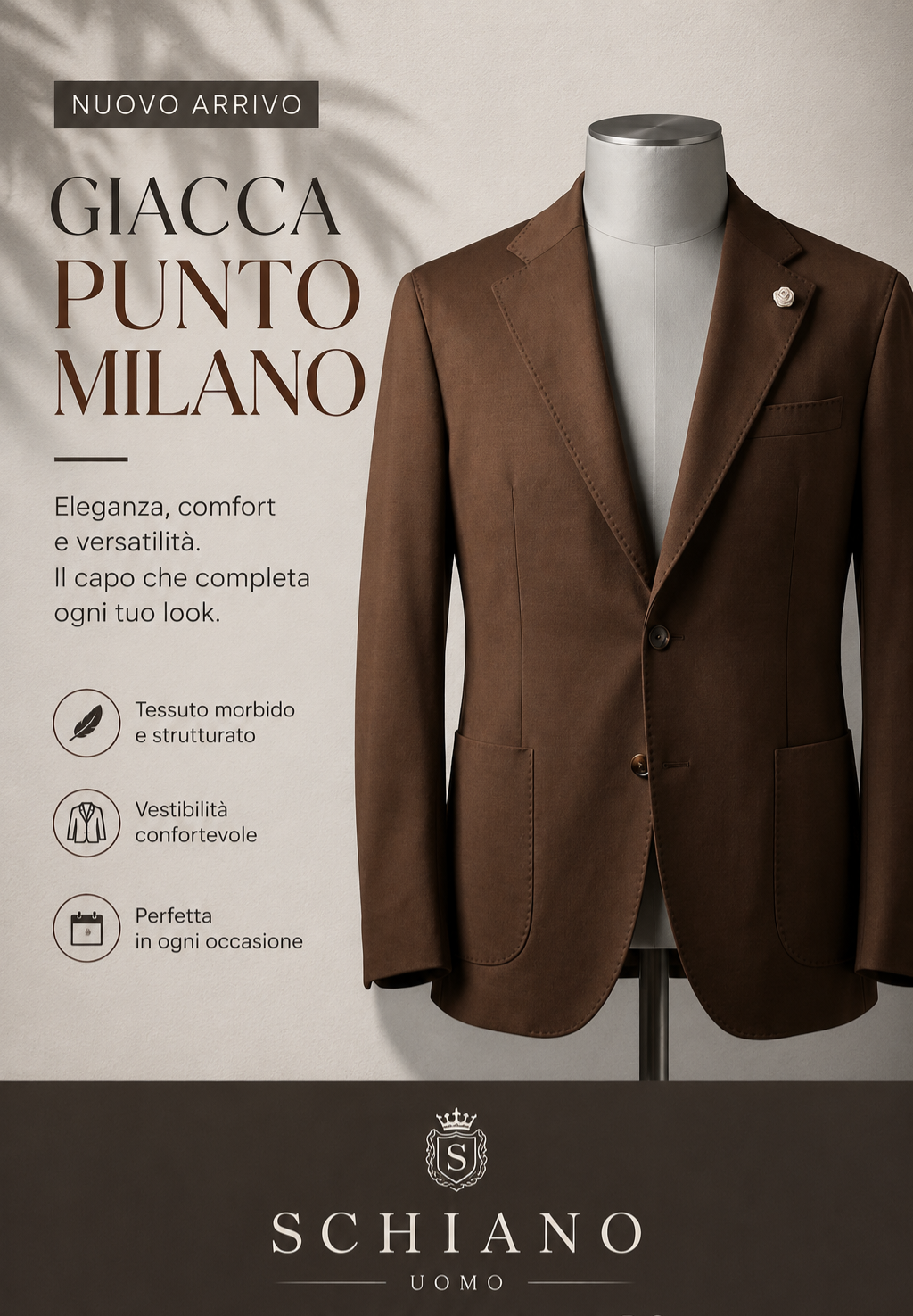 Giacca punto Milano