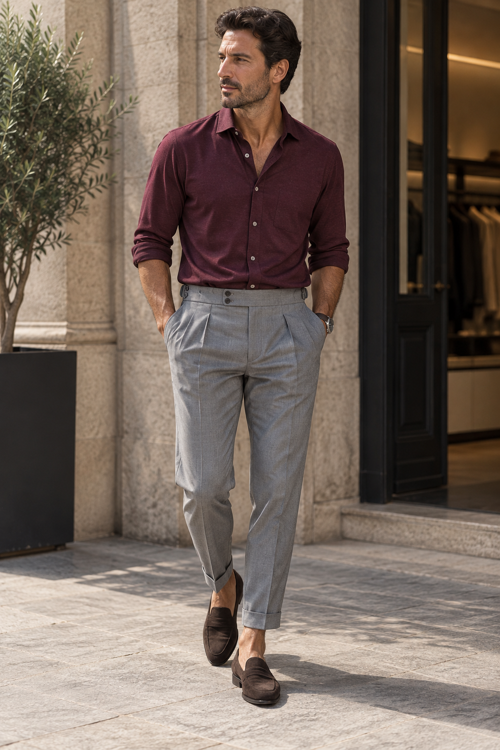 Pantalone sartoriale