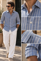 Camicia misto lino