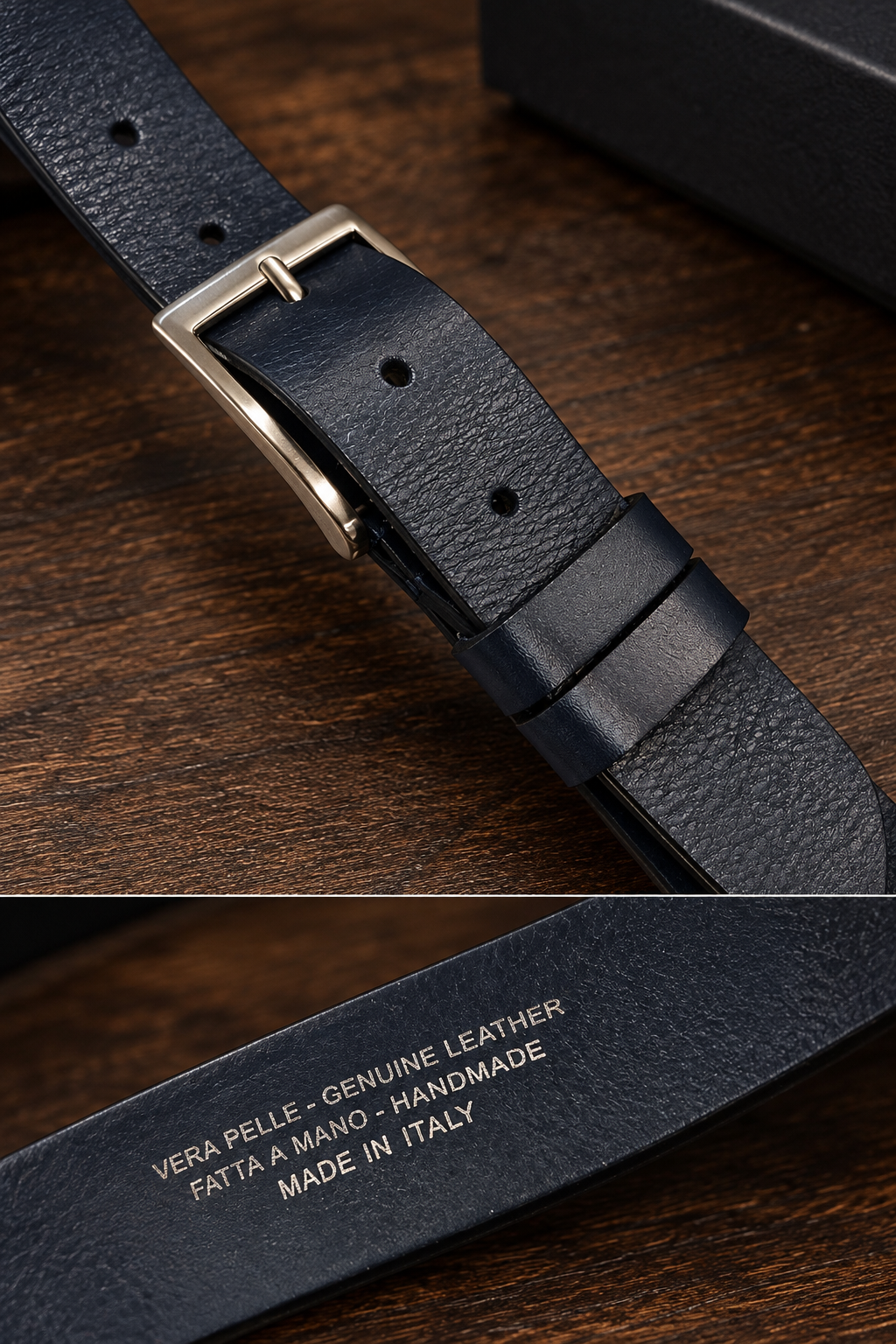 Cintura in pelle 3.5cm