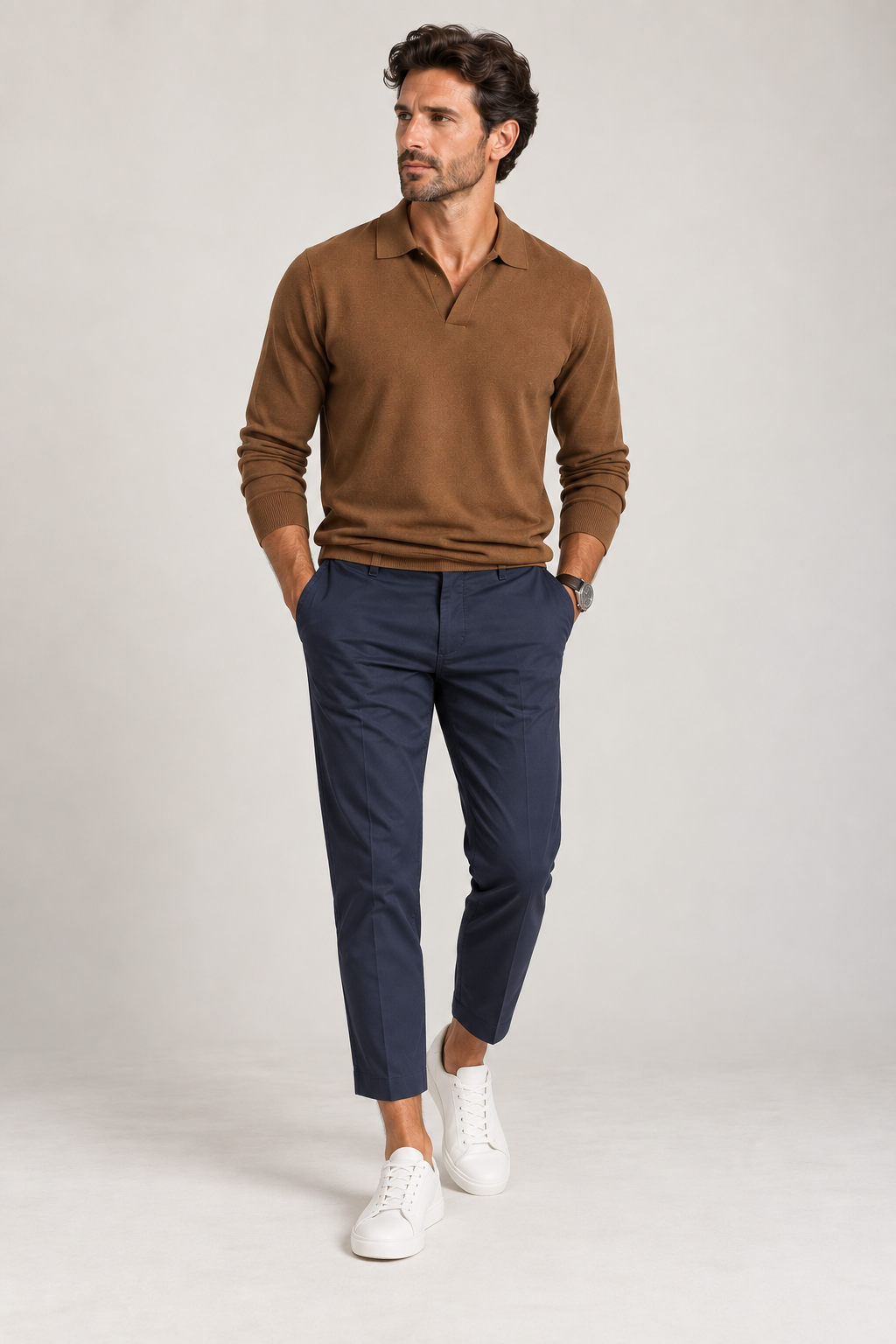 Pantalone Capri in Raso di Cotone
