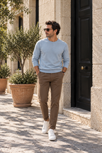 Maglia Girocollo Opificio 4.0 cotone crêpe manical lunga