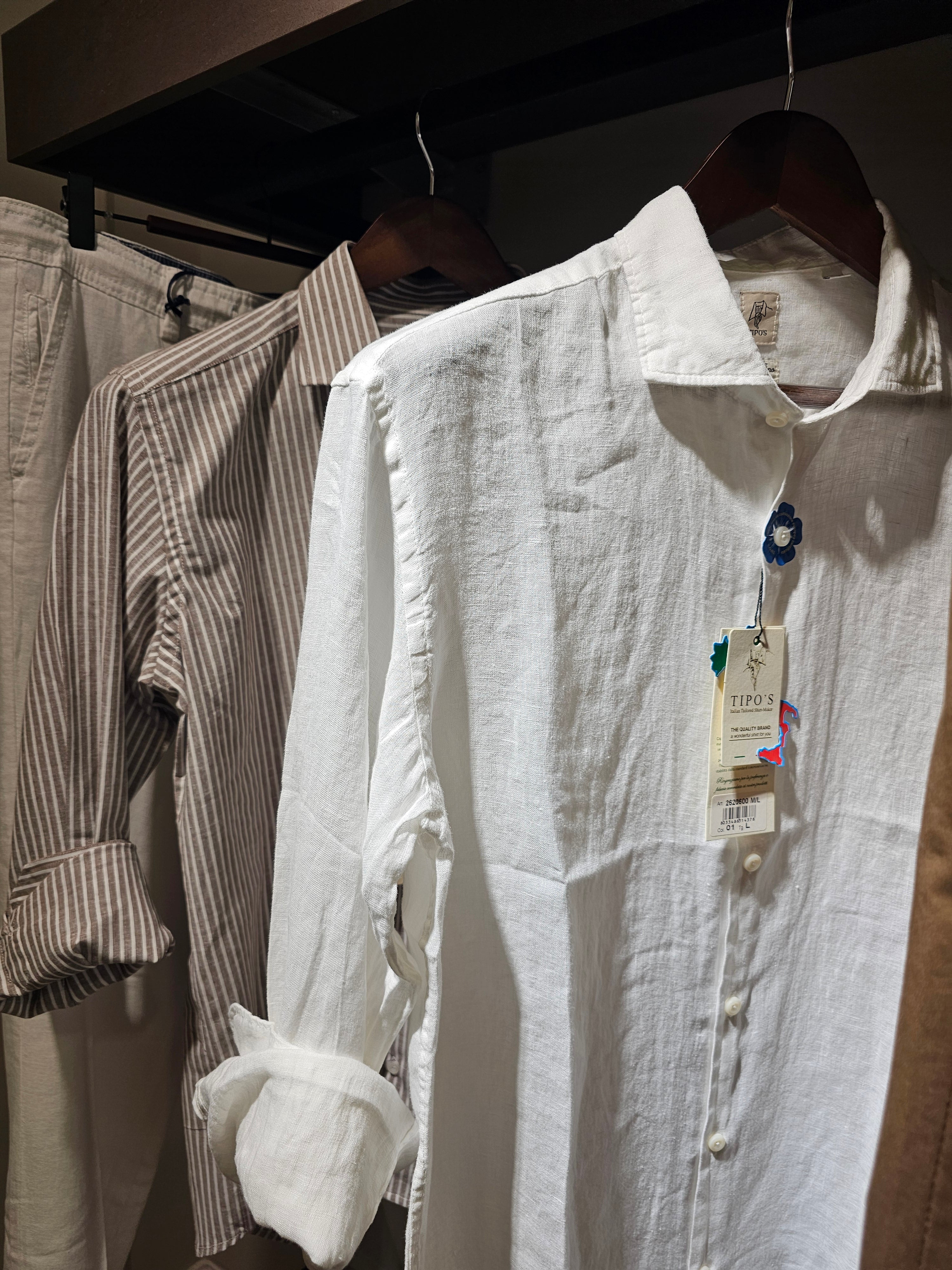 Camicia puro lino