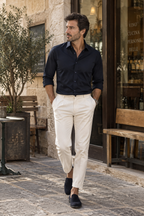 Camicia Cristiani in Jersey – Cotone e Modal