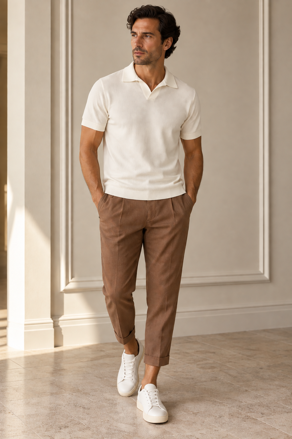 Polo in filo Derby