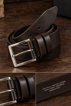 Cintura in pelle 3.5cm