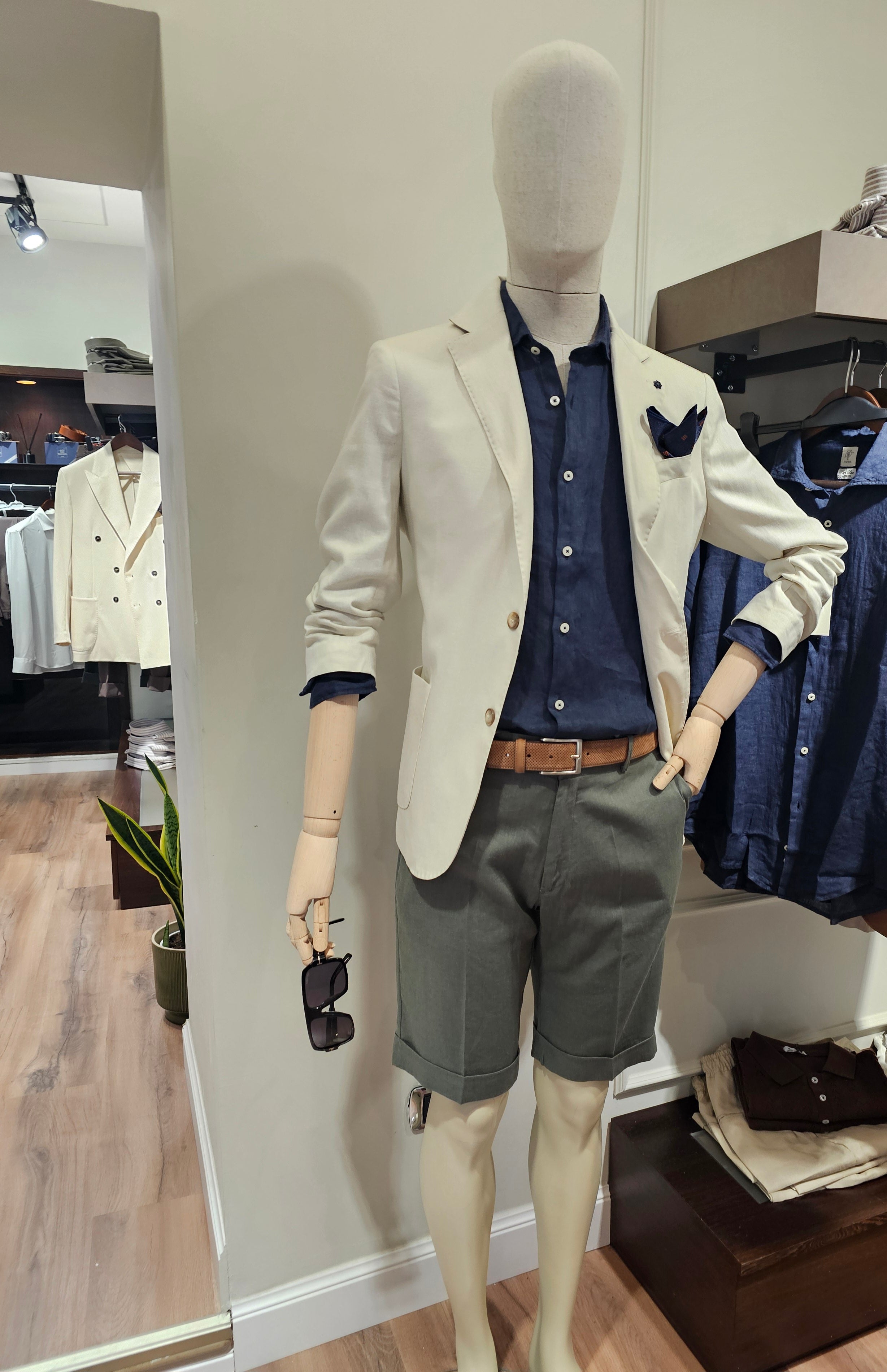 Giacca 100% Lino