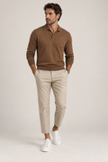 Pantalone Capri in Raso di Cotone