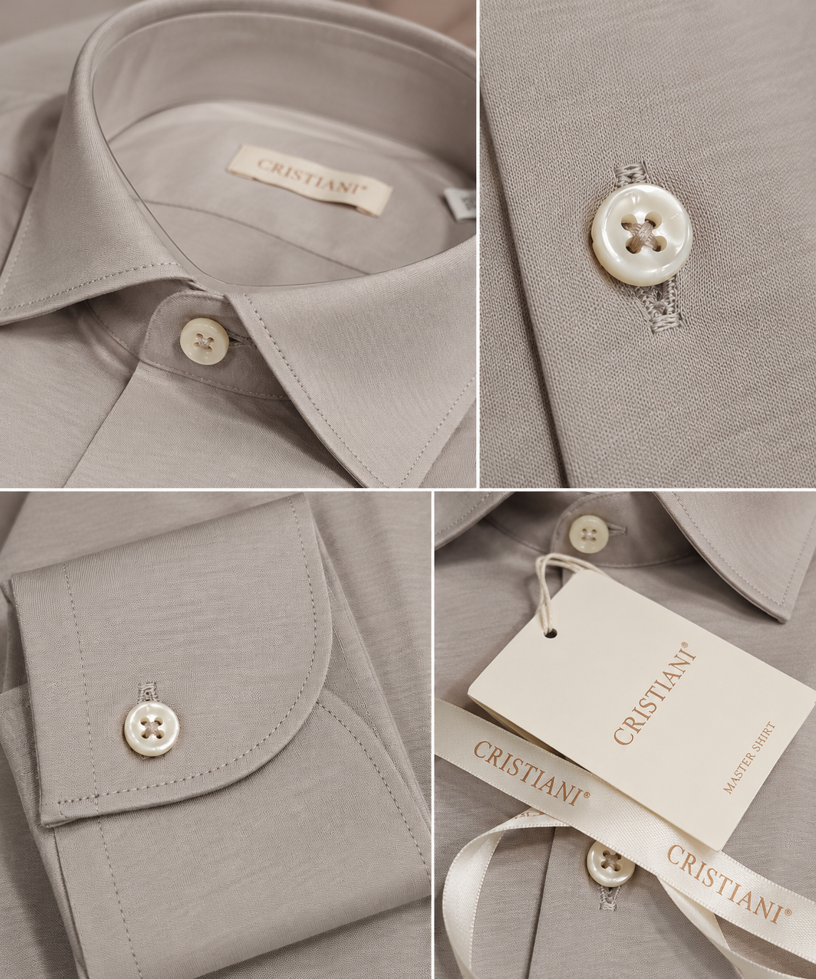 Camicia Cristiani in Jersey – Cotone e Modal